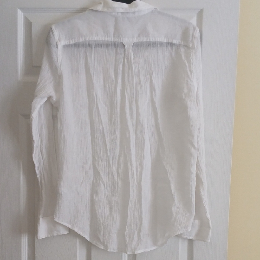 Chaps White Resort Shirt - Picture 3 of 5